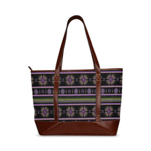 Load image into Gallery viewer, Evening Feather Wheel Tote Handbag
