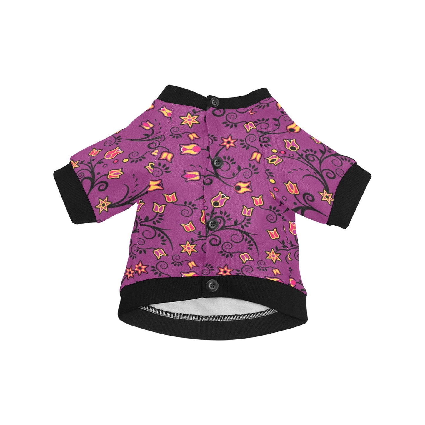 Lollipop Star Pet Dog Round Neck Shirt