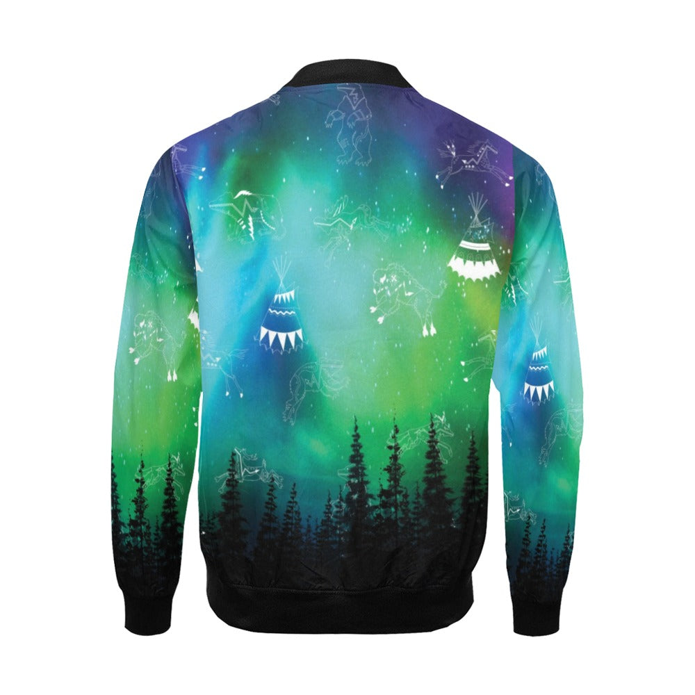 Aurora Medicine Animals Bomber Jacket