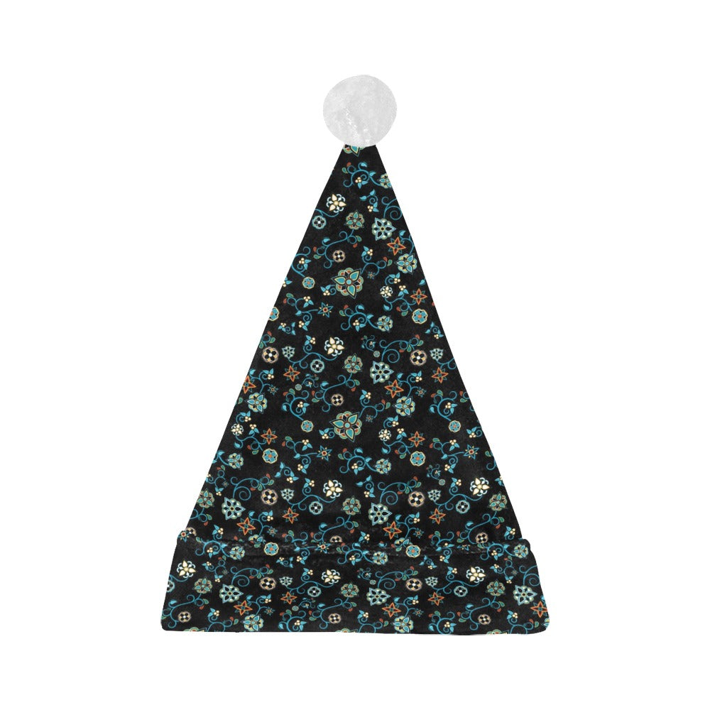 Ocean Bloom Santa Hat