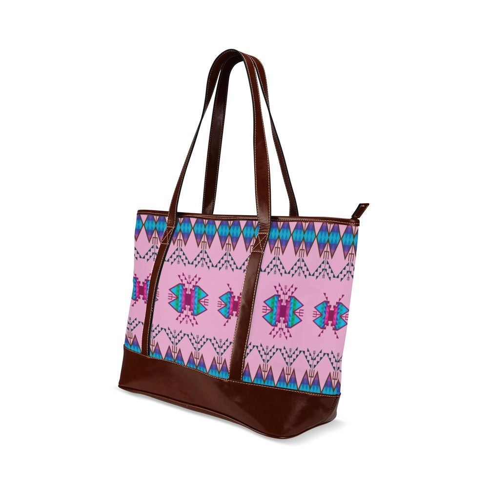 Sacred Trust Carnation Tote Handbag