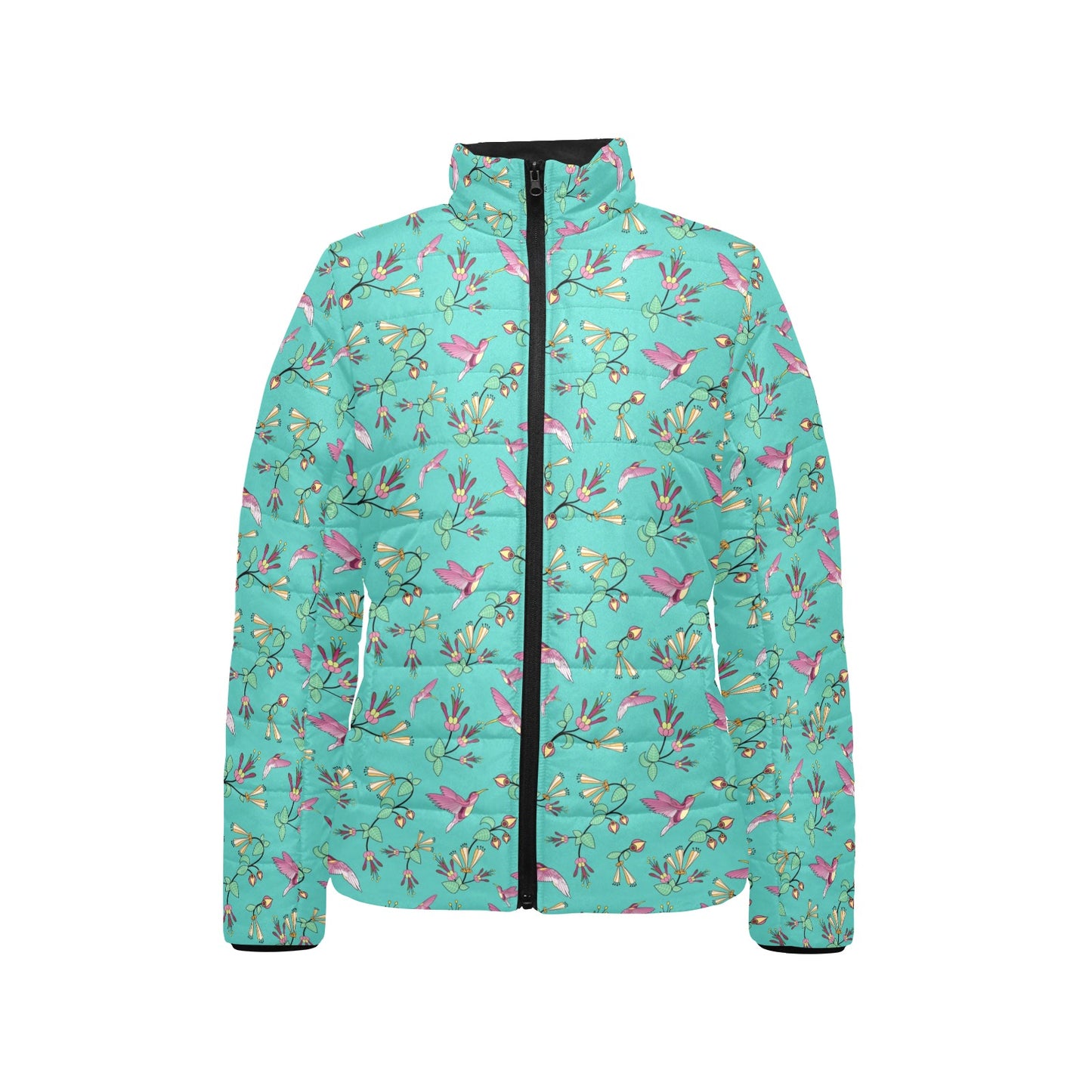 Swift Pastel Women's Stand Collar Padded Jacket