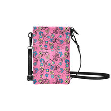 Load image into Gallery viewer, Blue Trio Bubblegum Small Cell Phone Purse
