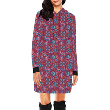 Load image into Gallery viewer, Cardinal Garden Hoodie Dress
