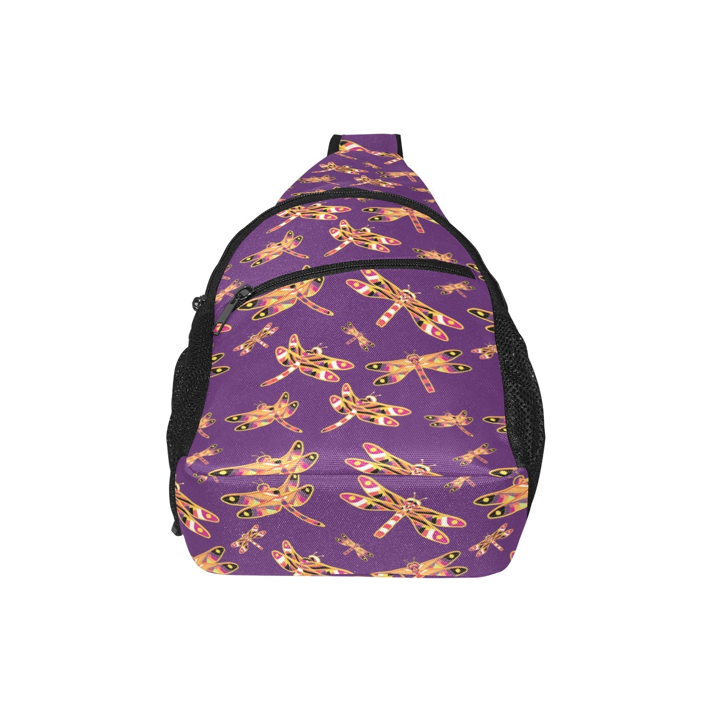 Gathering Yellow Purple Chest Bag