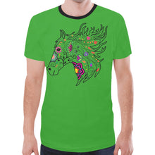 Load image into Gallery viewer, Horse Spirit Guide (Green) New T-shirt for Men
