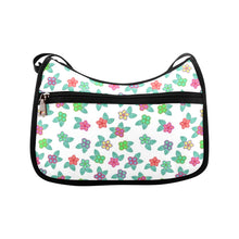 Load image into Gallery viewer, Berry Flowers White Crossbody Bags

