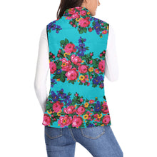 Load image into Gallery viewer, Kokum&#39;s Revenge Sky Women&#39;s Padded Vest Jacket
