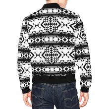 Load image into Gallery viewer, Black Rose Blizzard Bomber Jacket for Men
