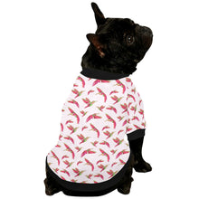 Load image into Gallery viewer, Red Swift Colourful Pet Dog Round Neck Shirt
