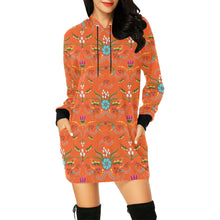 Load image into Gallery viewer, First Bloom Carrots Hoodie Dress
