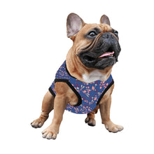 Load image into Gallery viewer, Swift Floral Peach Blue Pet Tank Top
