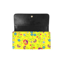 Load image into Gallery viewer, Fleur Indigine Mais Women&#39;s Trifold Wallet
