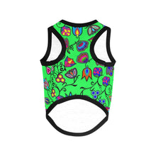 Load image into Gallery viewer, Indigenous Paisley Green Pet Tank Top
