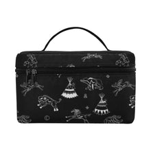 Load image into Gallery viewer, Ledger Dables Black Cosmetic Bag
