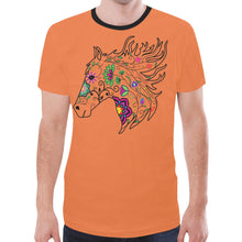 Load image into Gallery viewer, Horse Spirit Guide (Orange) New T-shirt for Men
