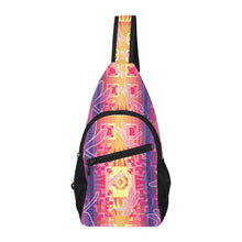 Load image into Gallery viewer, Kaleidoscope Dragonfly Chest Bag
