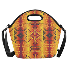 Load image into Gallery viewer, Desert Geo Yellow Red Neoprene Lunch Bag/Large
