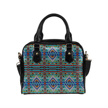 Load image into Gallery viewer, Medicine Blessing Turquoise Shoulder Handbag
