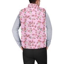 Load image into Gallery viewer, Strawberry Floral Men&#39;s Padded Vest Jacket
