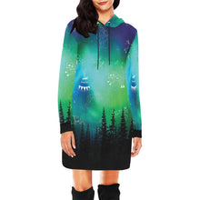 Load image into Gallery viewer, Aurora Medicine Animals Hoodie Dress
