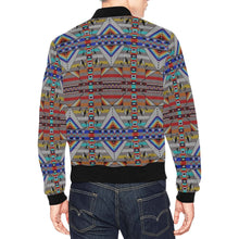 Load image into Gallery viewer, Medicine Blessing Grey Bomber Jacket for Men
