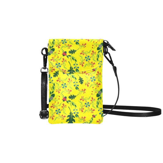 Vine Life Lemon Small Cell Phone Purse