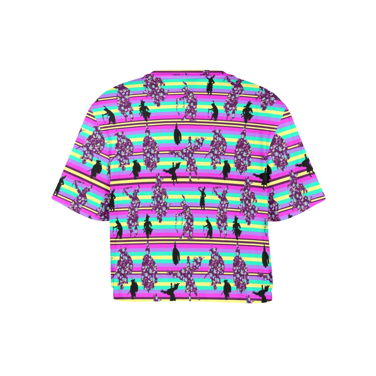Dancers Floral Contest Crop Top