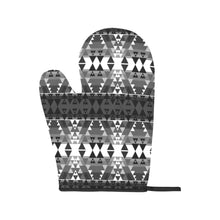 Load image into Gallery viewer, Writing on Stone Black and White Oven Mitt &amp; Pot Holder
