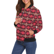 Load image into Gallery viewer, Inspire Velour Bomber Jacket for Women
