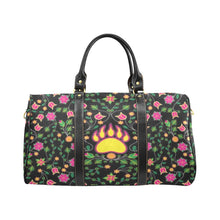 Load image into Gallery viewer, Floral Bearpaw Pink and Yellow New Waterproof Travel Bag/Large
