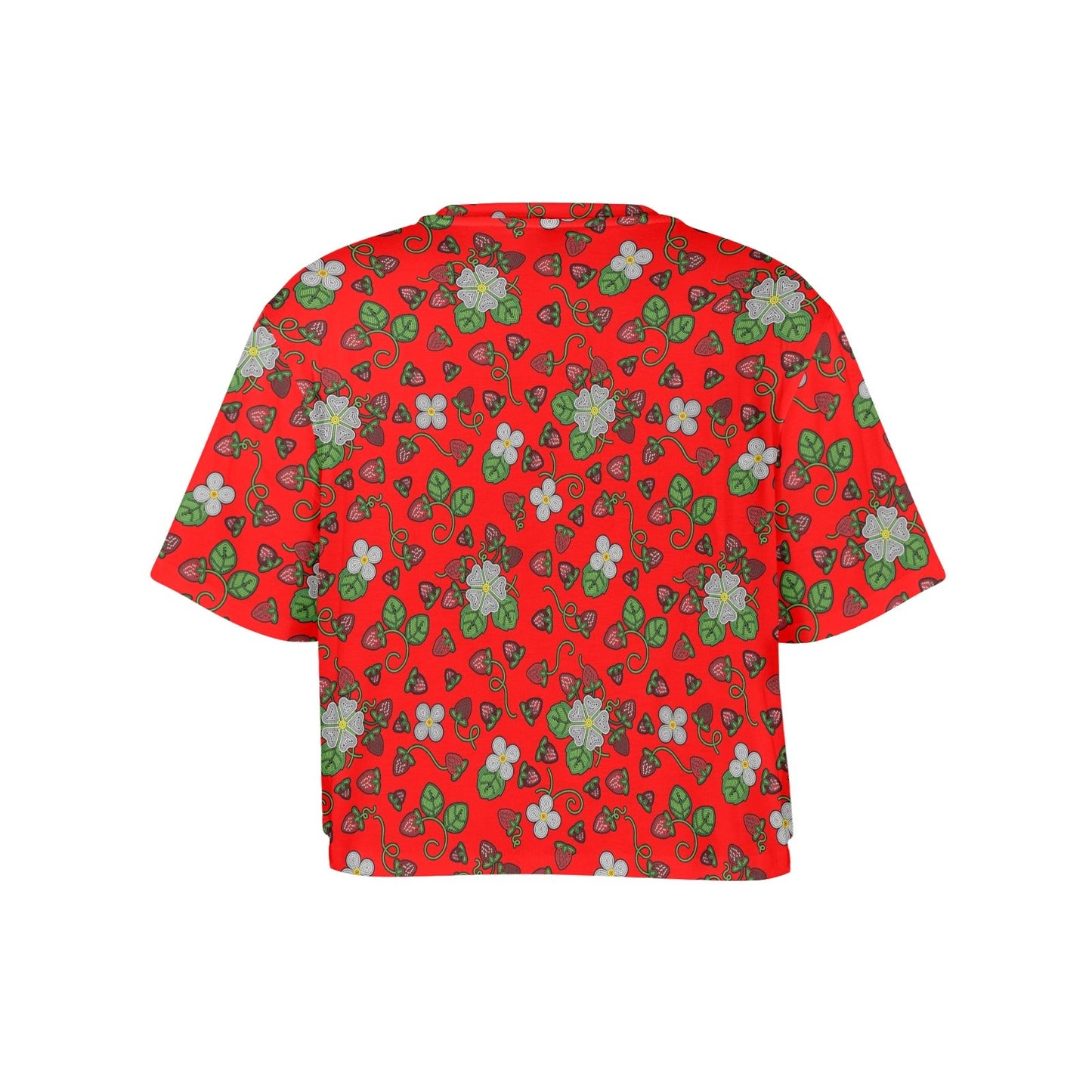 Strawberry Dreams Fire Crop Top