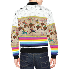 Load image into Gallery viewer, Ledger Hunt Clay Bomber Jacket for Men
