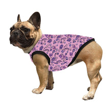 Load image into Gallery viewer, Purple Floral Amour Pet Tank Top
