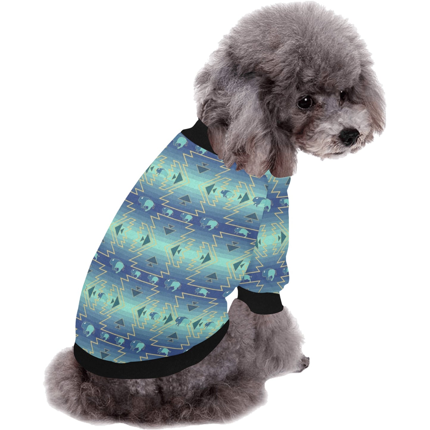 Buffalo Run Pet Dog Round Neck Shirt