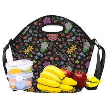 Load image into Gallery viewer, Berry Pop Midnight Neoprene Lunch Bag/Large
