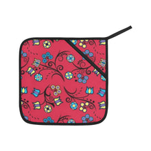 Load image into Gallery viewer, Blue Trio Cardinal Oven Mitt &amp; Pot Holder
