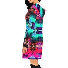 Load image into Gallery viewer, Sovereign Nation Sunrise Hoodie Dress
