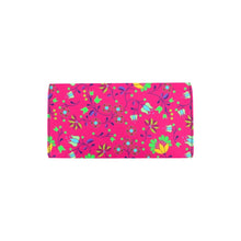 Load image into Gallery viewer, Fleur Indigine Rouge Women&#39;s Trifold Wallet
