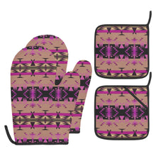 Load image into Gallery viewer, Between the Mountains Berry Oven Mitt &amp; Pot Holder
