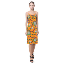 Load image into Gallery viewer, Strawberry Dreams Carrot Alcestis Slip Dress
