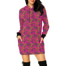 Load image into Gallery viewer, Rainbow Tomorrow Tulip Hoodie Dress
