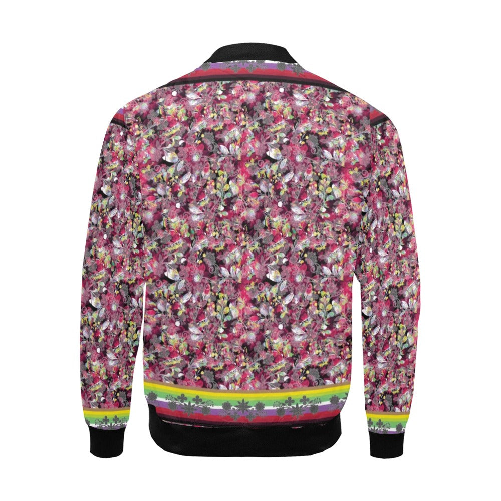 Culture in Nature Maroon Bomber Jacket