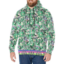 Load image into Gallery viewer, Culture in Nature Green Men&#39;s Long Sleeve Fleece Hoodie
