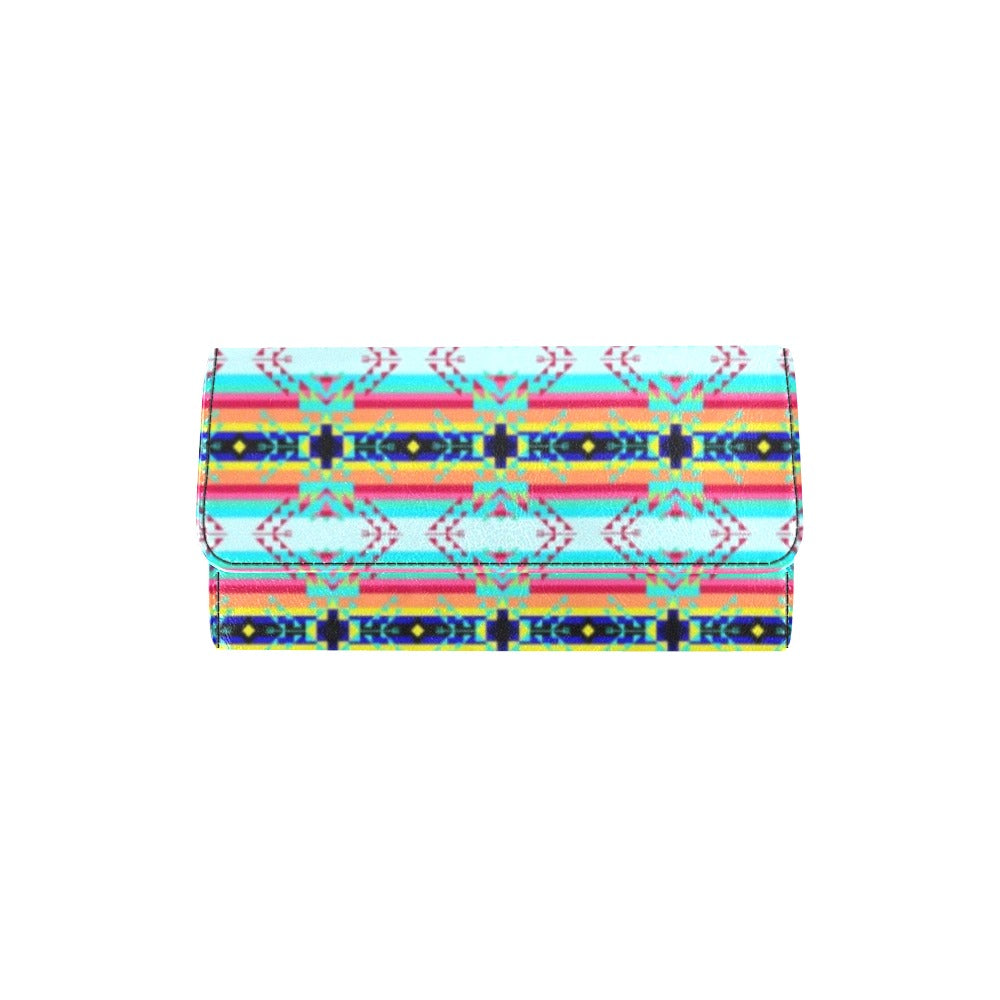 Sacred Spring Women's Trifold Wallet