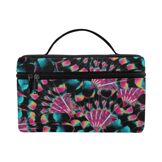 Hawk Feathers Heat Map Cosmetic Bag