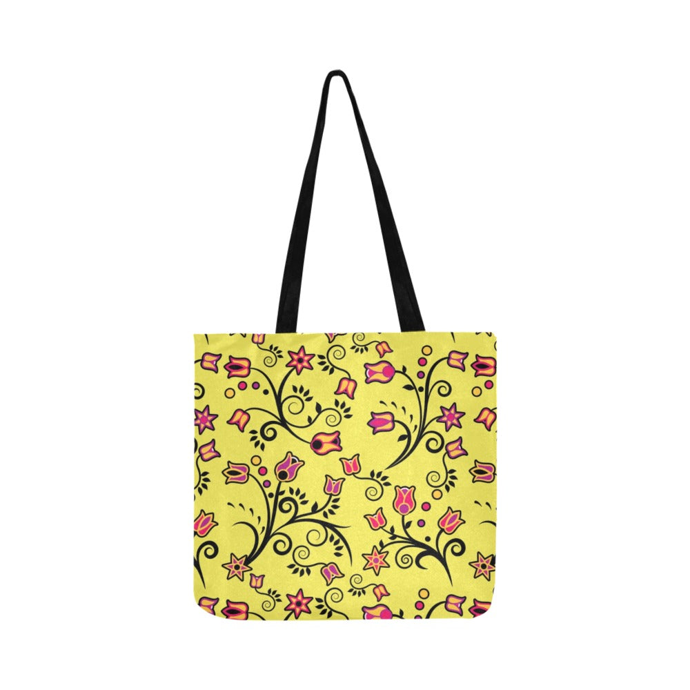 Key Lime Star Reusable Shopping Bag