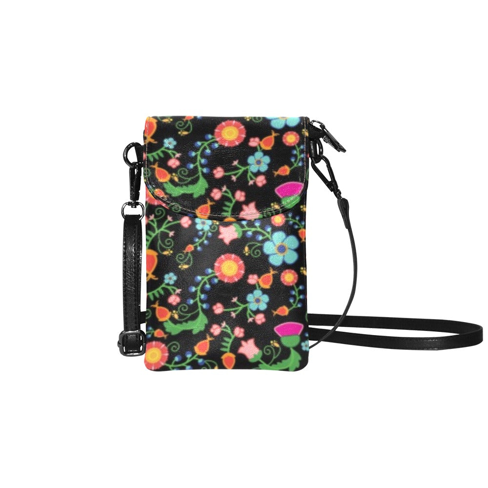 Bee Spring Night Small Cell Phone Purse