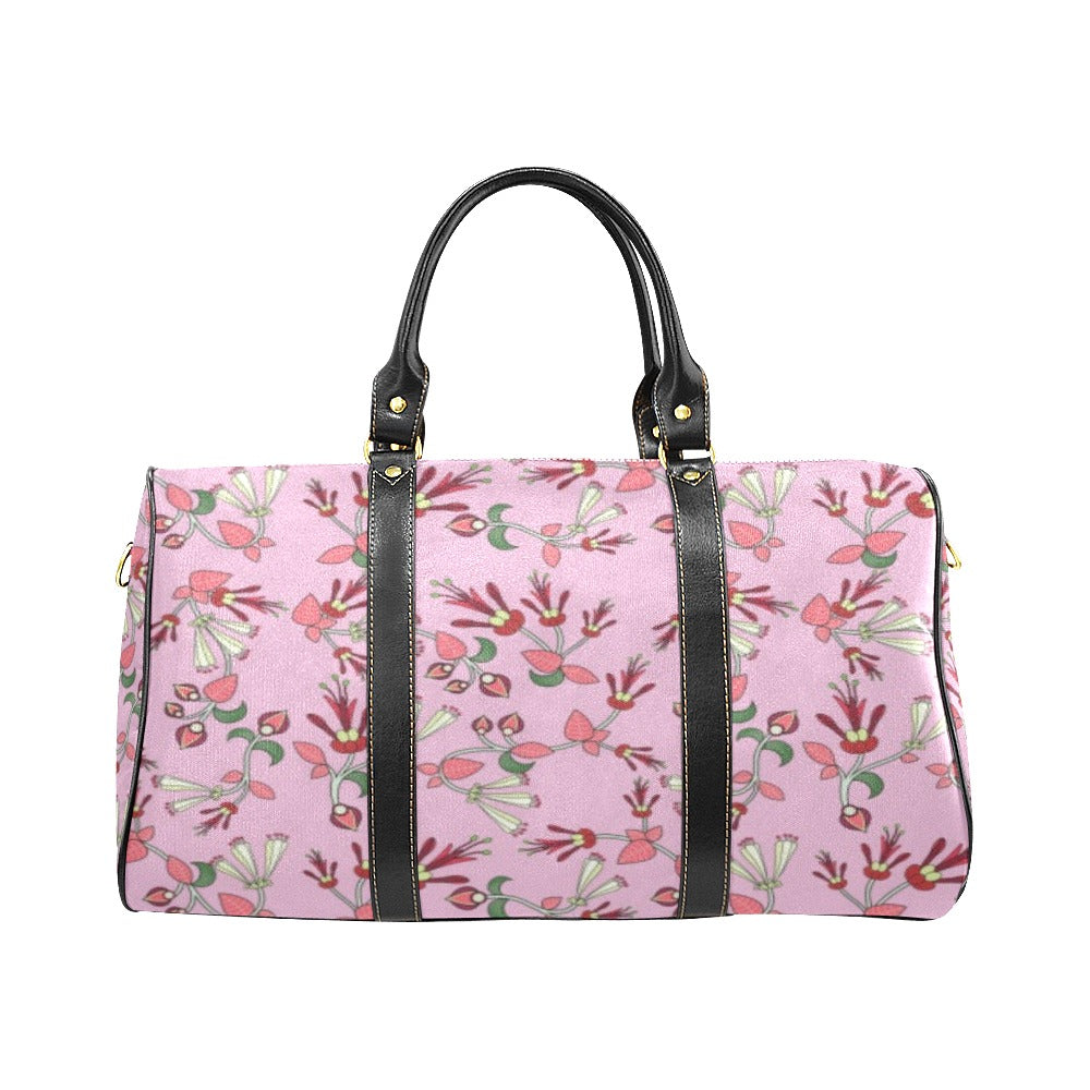 Strawberry Floral New Waterproof Travel Bag/Small