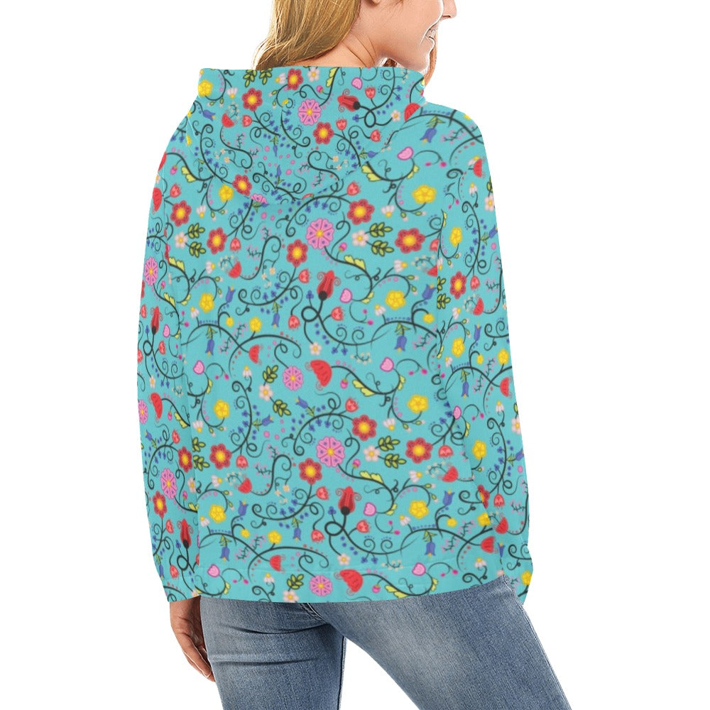 Nipin Blossom Sky Hoodie for Women